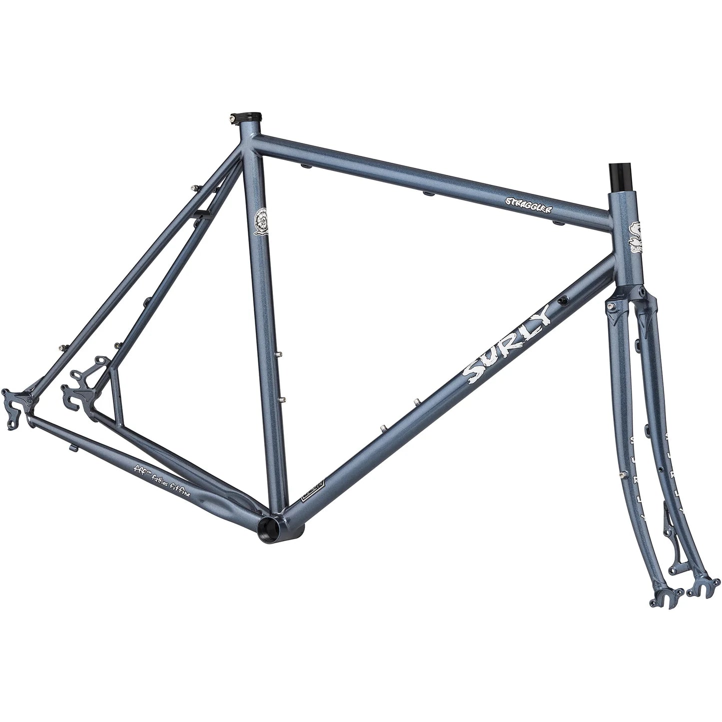 BICICLETA / SURLY - STRAGGLER / 700x41 / GRAVEL - CICLOTURISMO / GRIS METALICO