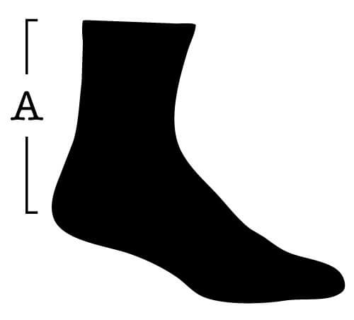 Calceta Surly 5" con logotipo